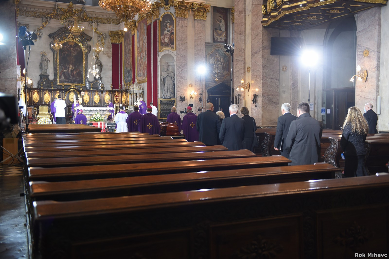 Pogreb nadškofa Alojza Urana