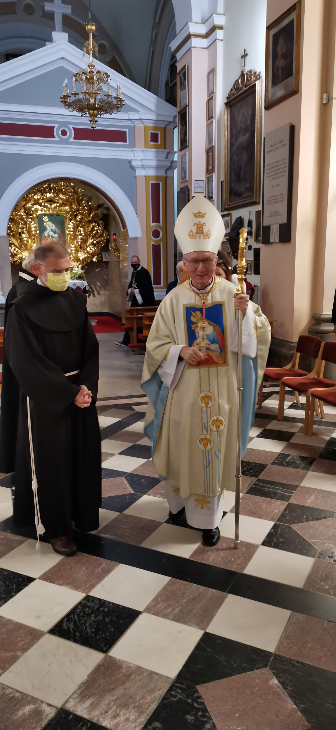 Kardinal Pietro Parolin in p. Robert Bahčič