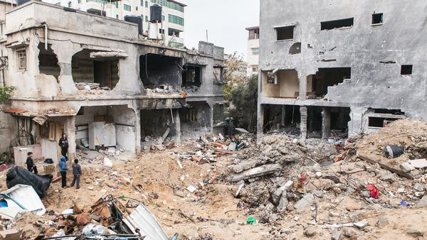 Porušena Gaza