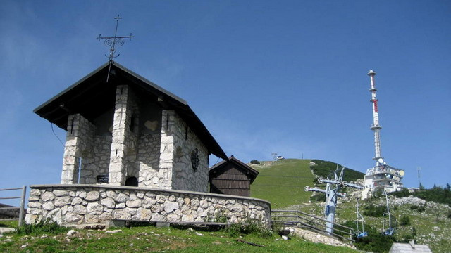 Krvavec - Plečnikova kapelica