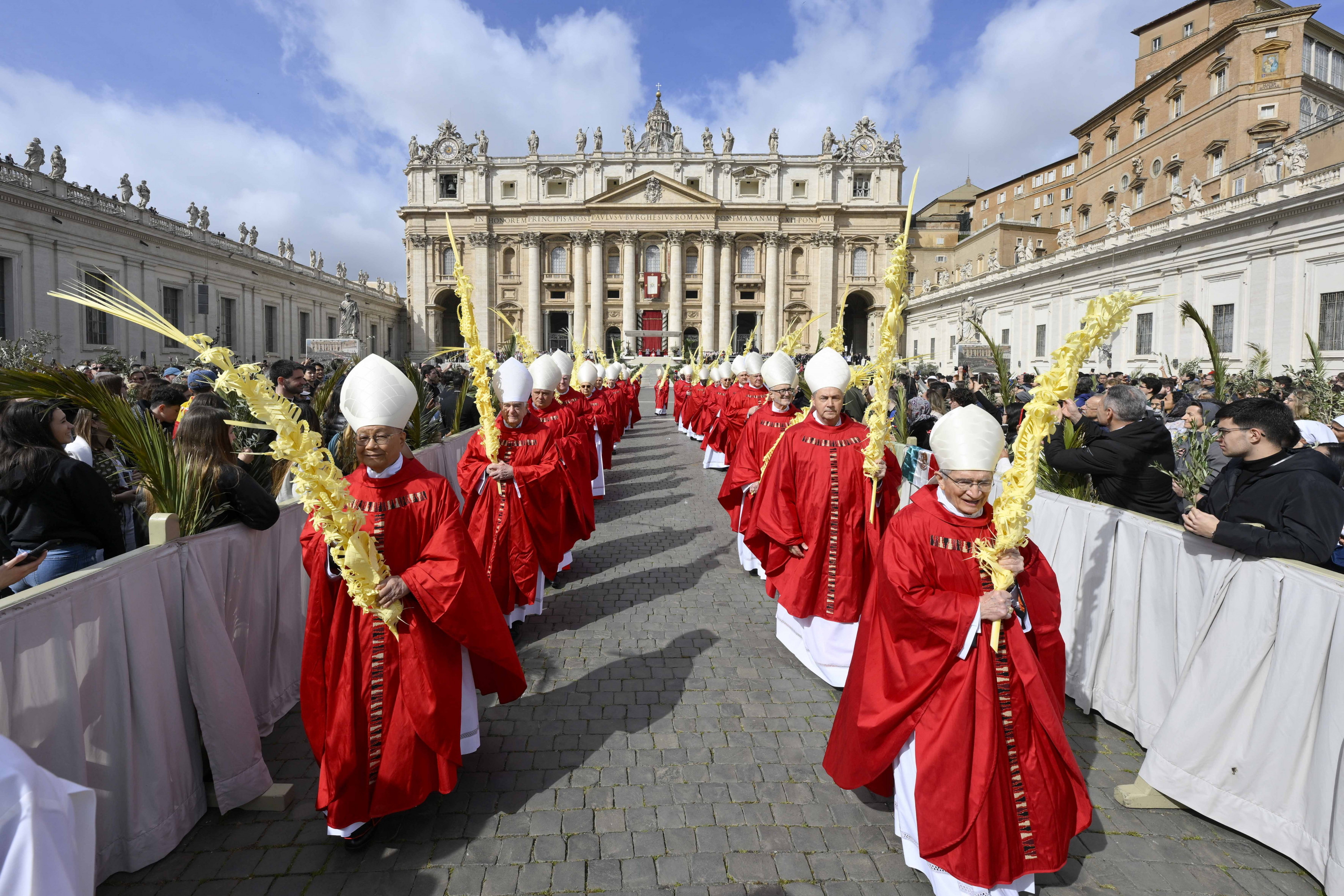 Cvetna nedelja v Vatikanu