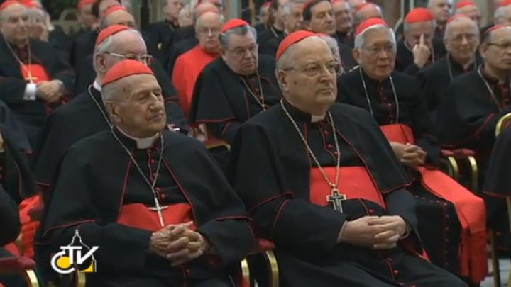 Dekan kardinalskega zbora kardinal Angelo Sodano