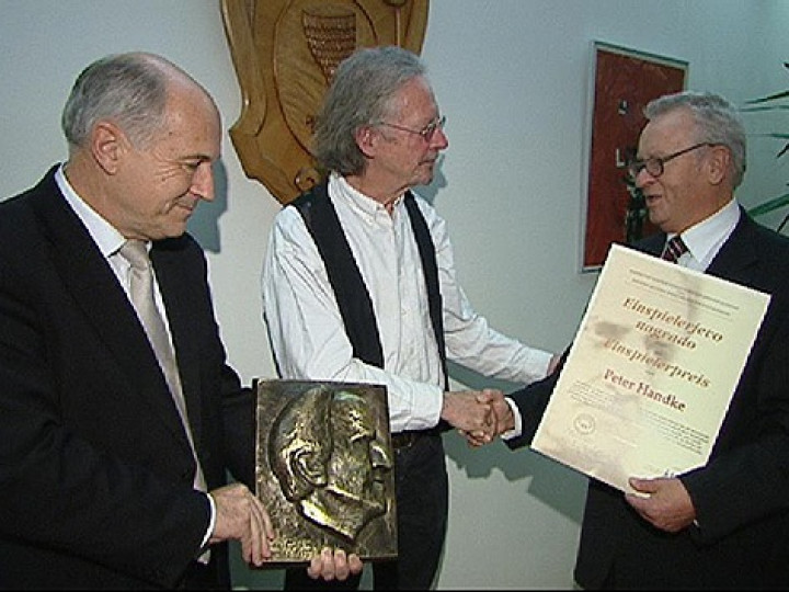 Einspielerjeva nagrada: Inzko, Handke, Zerzer