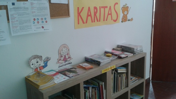 Otroška knjižnica na Karitas v Ajdovščini