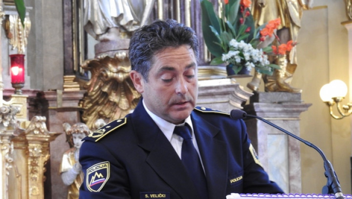 Namestnik generalnega direktorja Slovenske policije Simon Velički