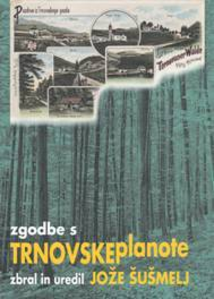 Naslovnica nove knjige Zgodbe s Trnovske planote