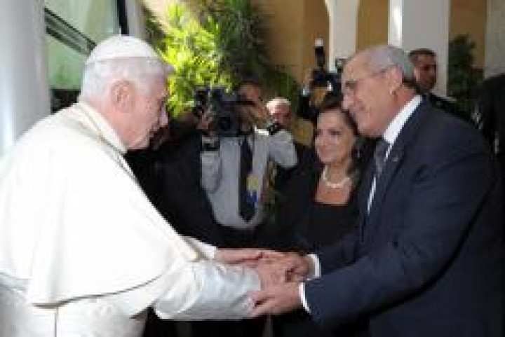 Papež z libanonskim predsednikom