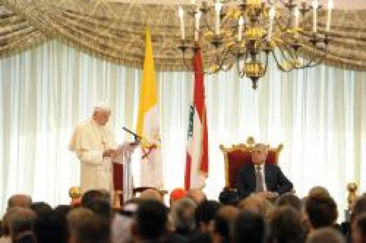 Papež je nagovoril predstavnike javnega življenja
