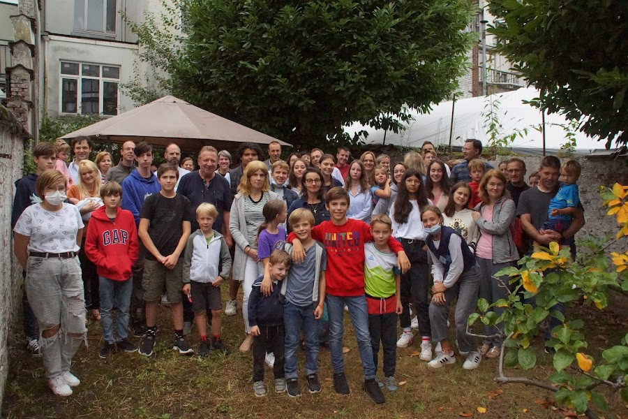 Udeleženci vzgojno-družinskega seminarja v Bruslju