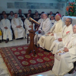 Višarje 2009 - duhovniki (photo: Matjaž Merljak)
