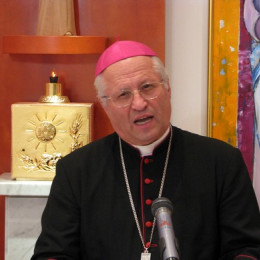 Škof Andrej Glavan (photo: ARO)