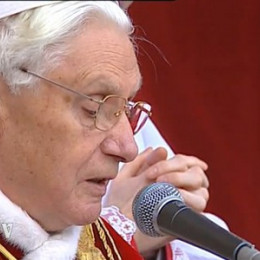 Benedikt XVI. Urbi et orbi (photo: CTV)