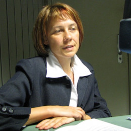 Poslanka SDS Alenka Jeraj (photo: ARO)