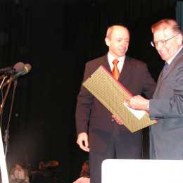 Štrekljev nagrajenec Viljem Černo (photo: Miran Mihelič)