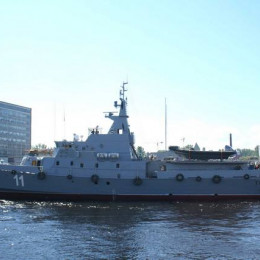 Ladja Triglav, ki je prav tako sodelovala v operaciji Sophia (photo: MORS)