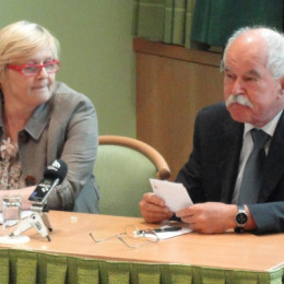 Državna sekretarka Alenka Kovščca in minister dr. Boštjan Žekš (photo: Matjaž Merljak)