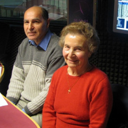 dr. Engelbert Logar in Marija Kamnik (photo: ARO)