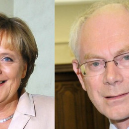 Herman Van Rompuy in Angela Merkel (photo: Wikimedia Commons)