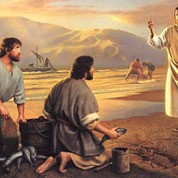 Jezus pokliče učence (photo: http://www.21st-century-christianity.com/index.html)