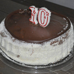 Torta za 10 let ZNN (photo: Blaž Lesnik)