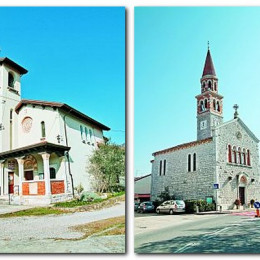 Cerkvi v Jamljah in Doberdobu (photo: spletna stran župnije)