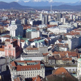 Slovenska prestolnica Ljubljana (photo: Wikipedija)