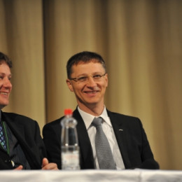 Direktor Zavoda za šolstvo Gregor Mohorčič in minister za šolstvo in šport Igor Lukšič (photo: Arhiv Zavoda RS za šolstvo)