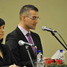 Mateja Feltrin Novljan in Alen Salihović (photo: Blaž Lesnik)