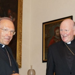 Nadškof Stres in nadškof Hart (photo: Igor Vojinovič)