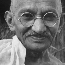 Mahatma Gandhi (photo: Nobel Peace Center)