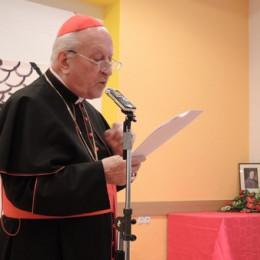 Kardinal Franc Rode (photo: p. Ivan Rampre)