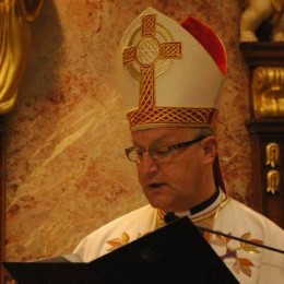 Škof Anton Jamnik (photo: Monika Primc)