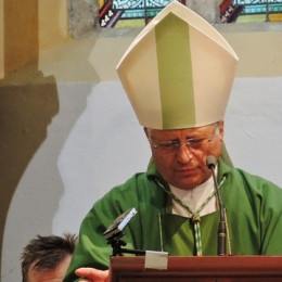 Škof Andrej Glavan (photo: p. Ivan Rampre)