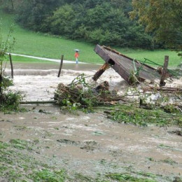Poplave v Občini Sevnica; foto: Občina Sevnica (photo: Občina Sevnica)