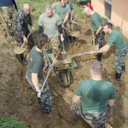Pomoč Slovenske vojske (photo: FB Slovenska vojska)