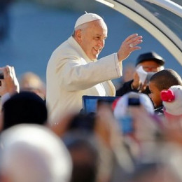 Papež Frančišek (photo: CTV/REUTERS)