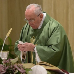 Papež Frančišek (photo: CTV/OSSROM)
