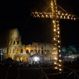 Križev pot Kolosej (photo: CTV)