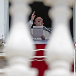 Papež Frančišek (photo: CTV/REUTERS)