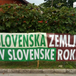 Slovenska zemlja v slovenske roke! (photo: ARO)