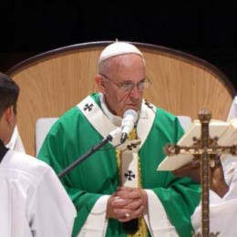 Papež Frančišek (photo: www.facebook.com/VaticanRadioEnglish)