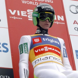 Peter Prevc na zaletišču (photo: www.planica.si/GEPA)