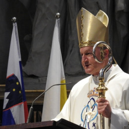 škof Anton Jamnik (photo: Ivan Rampre)