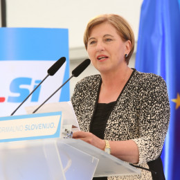 Predsednica NSi Ljudmila Novak (photo: Arhiv NSi)