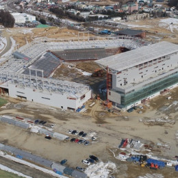 Olimpijski stadion v Pjongčangu (photo: Uradna spletna stran OI)