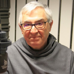 Pater Jean-Philippe Chauveau v našem studiu (photo: ARO)