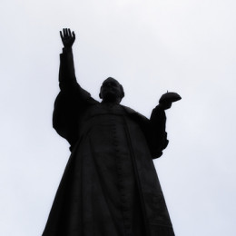 Kip sv. Janeza Pavla II (photo: Rok Mihevc)