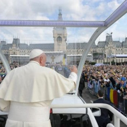 Papež v Romuniji (photo: Vatican News)