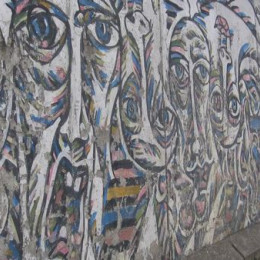 Del berlinskega zidu, ki še stoji - v spomin in opomin (photo: Helena Križnik)