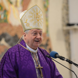 Nadškof Alojz Uran (photo: Rok Mihevc)